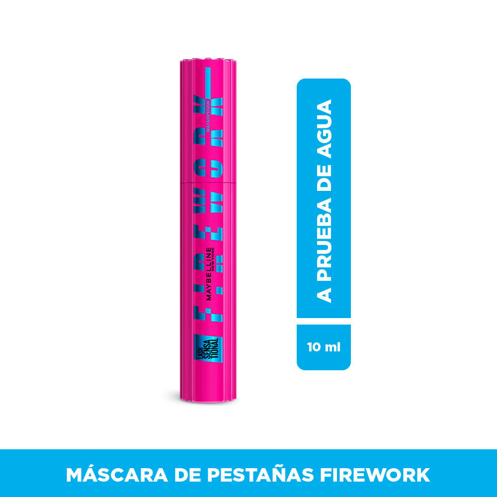 Máscara de Pestañas Maybelline Firework Waterproof 10ml