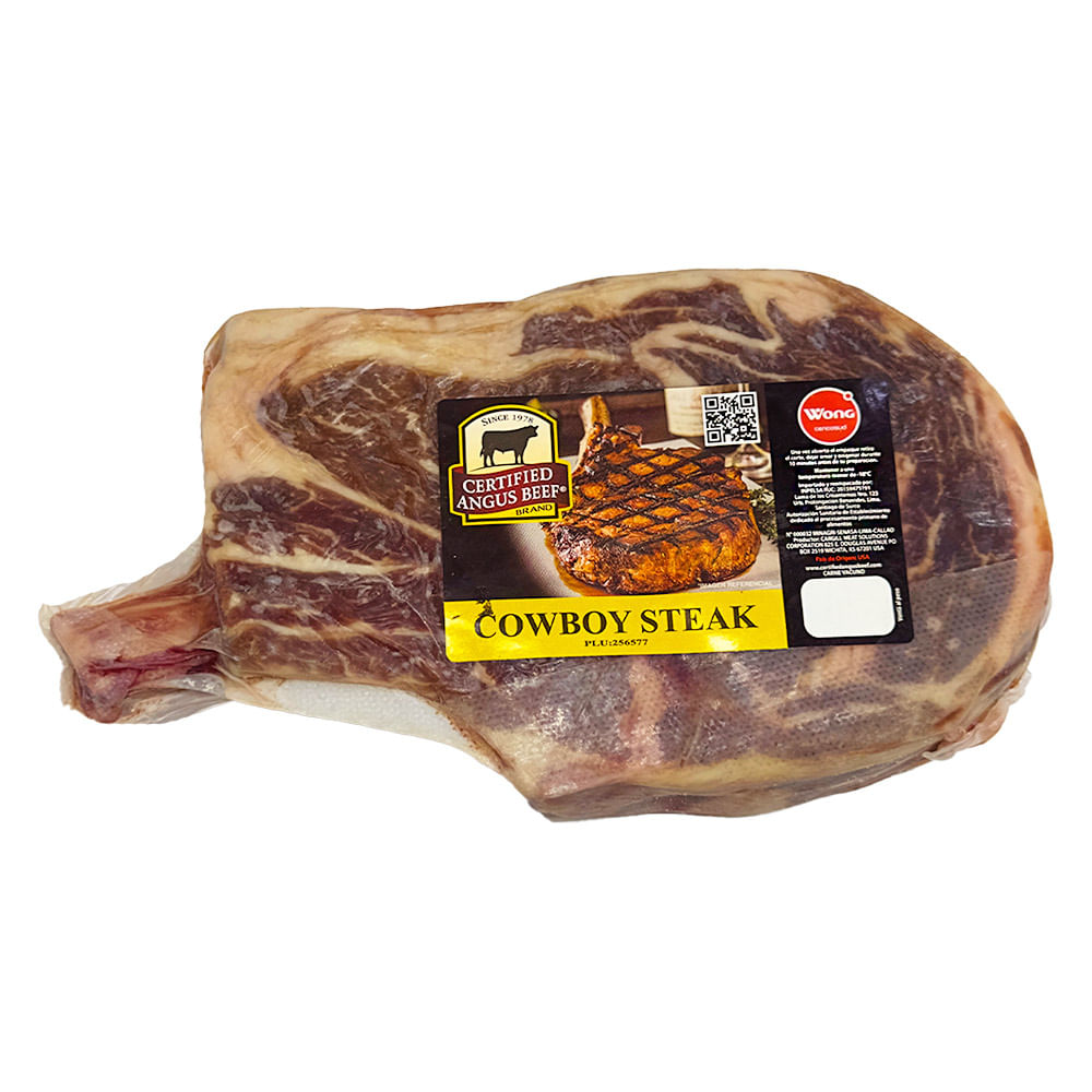 Cowboy Steak Congelado Certified Angus Beef x kg