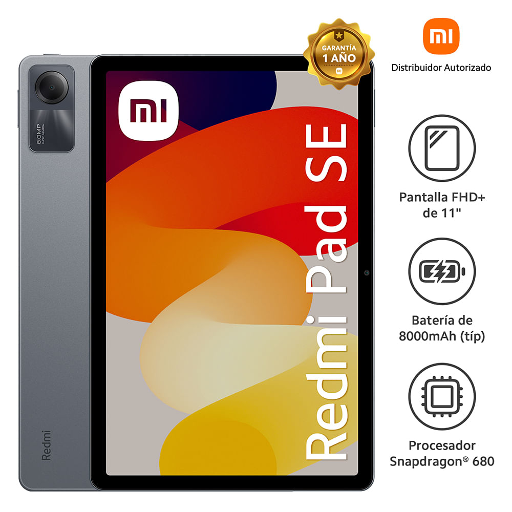 Tablet Xiaomi 128GB|4GB Redmi Pad Se 1TB