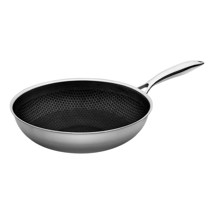 Wok-con-Mango-Roichen-30x9-0cm-Acero-Inoxidable-Bee-1-351682616