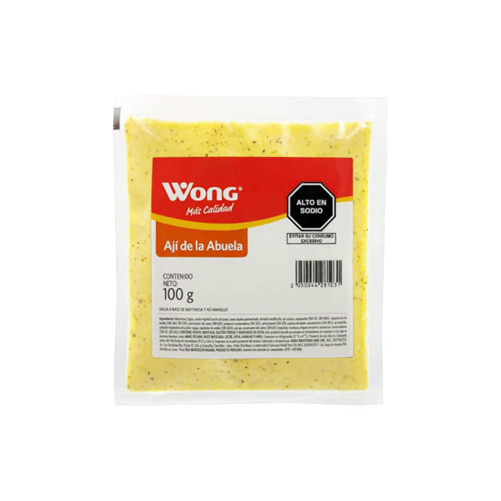 Ají De La Abuela Wong 100g