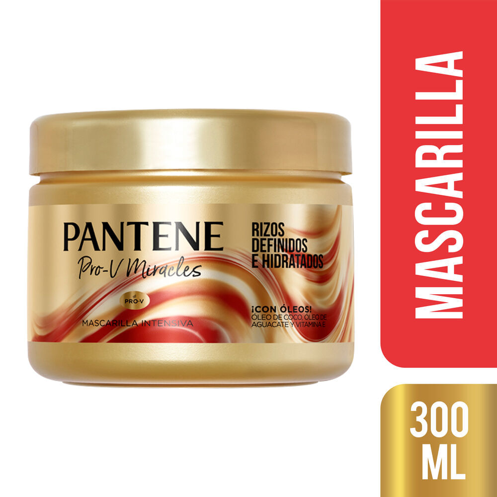 Mascarilla Intensiva Pantene Pro-V Miracles Rizos Definidos 300ml