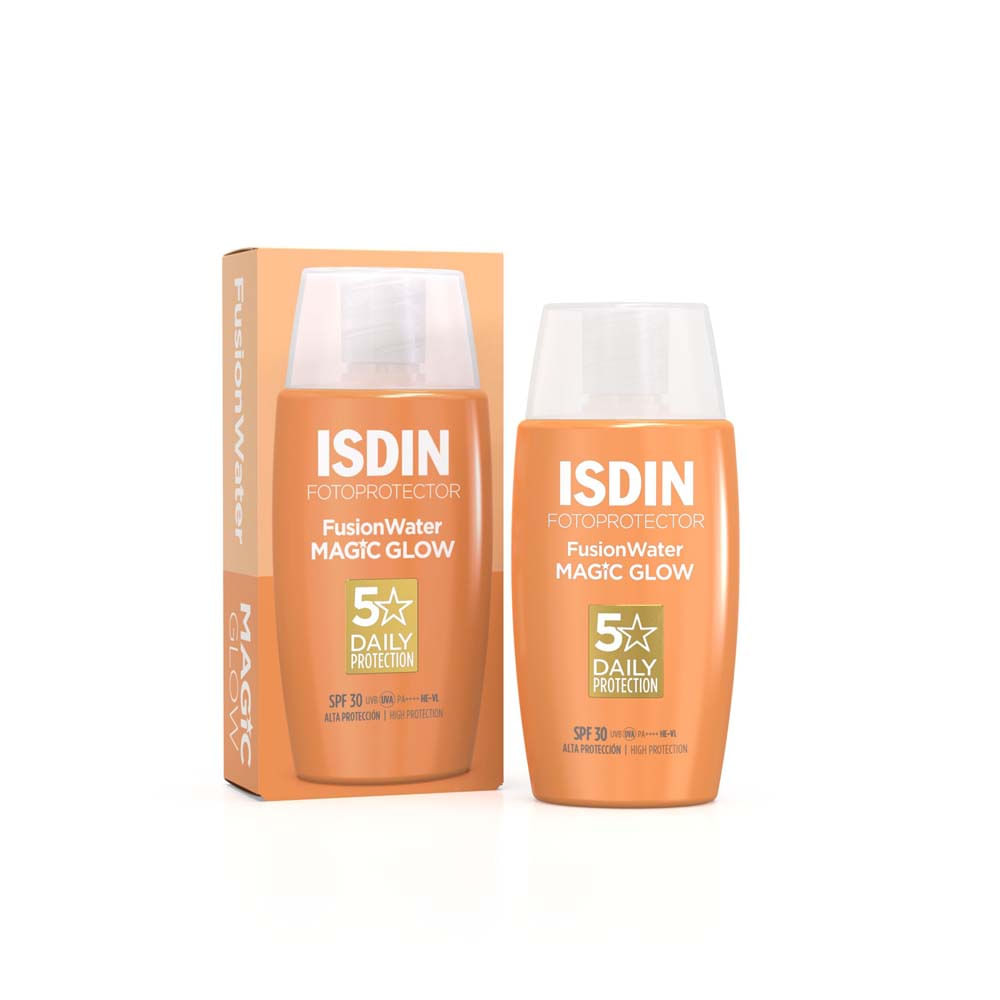 Fotoprotector ISDIN Fusion Water Magic Glow FPS30 50ml