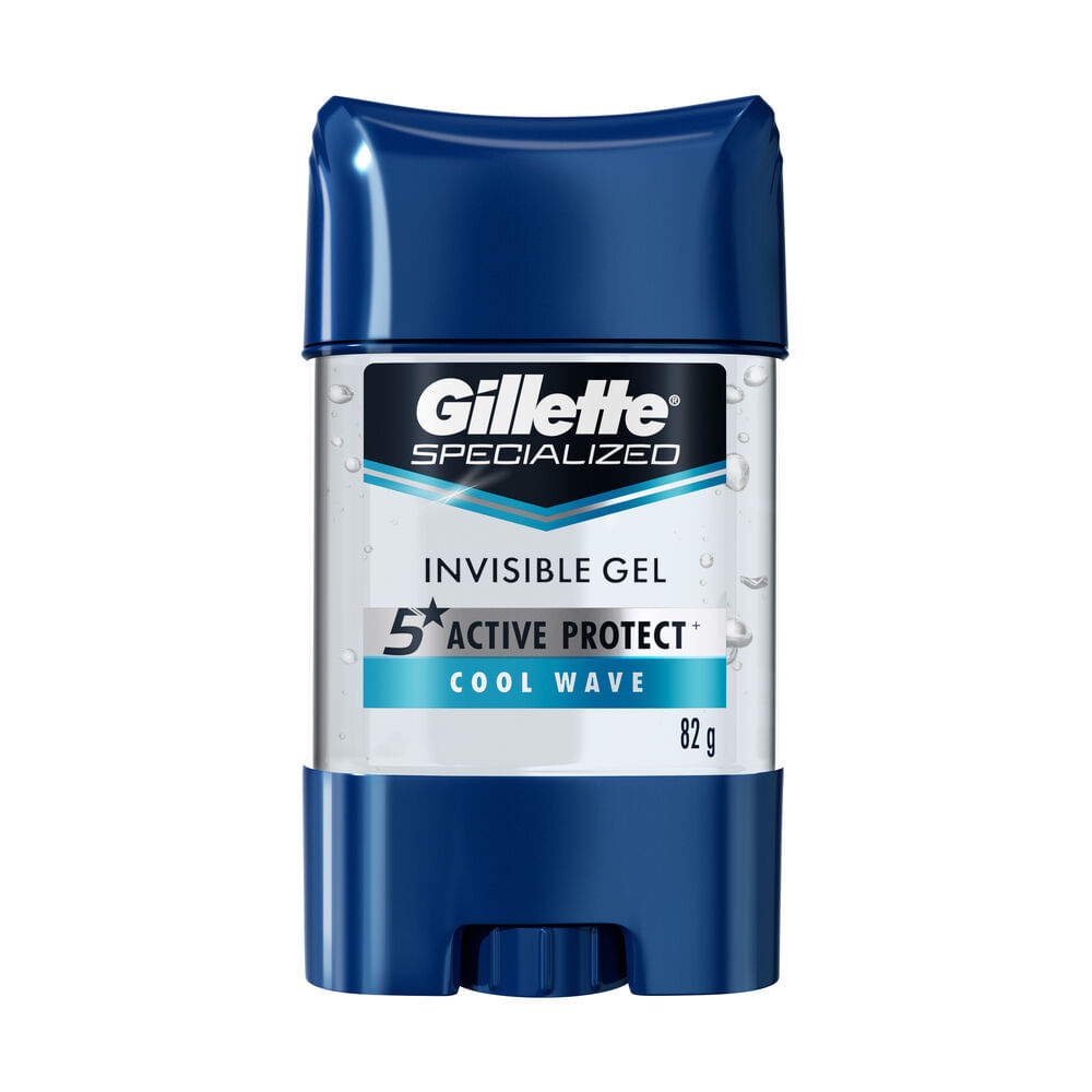 Antitranspirante en Gel Gillette Specialized Cool Wave 82g