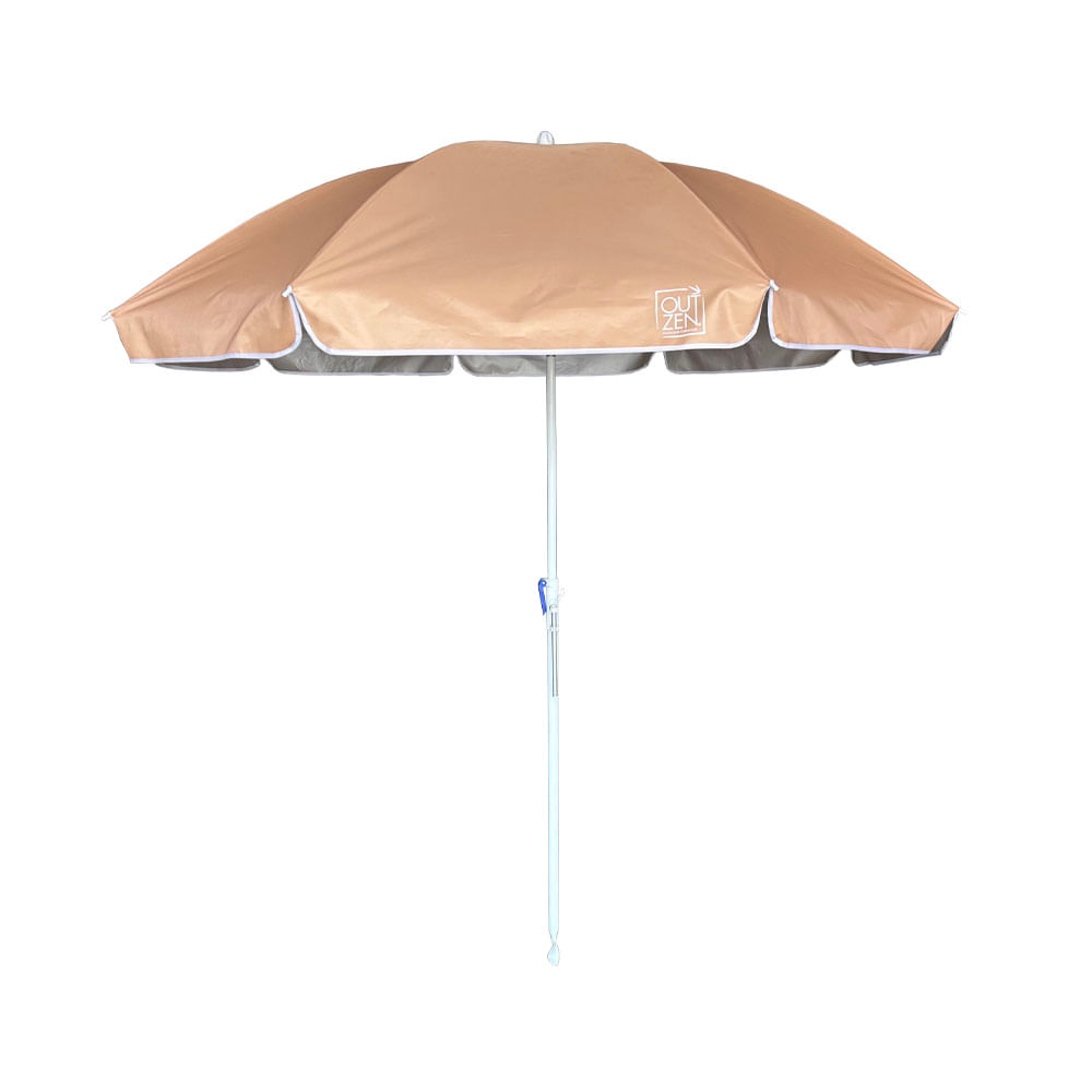 Quitasol Outzen twist-In 2mt Steel Uv+50 Beige