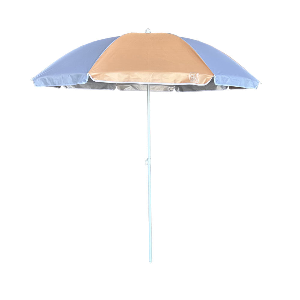 Quitasol Outzen 1.8mt Uv+50 Caño Beige Blanco