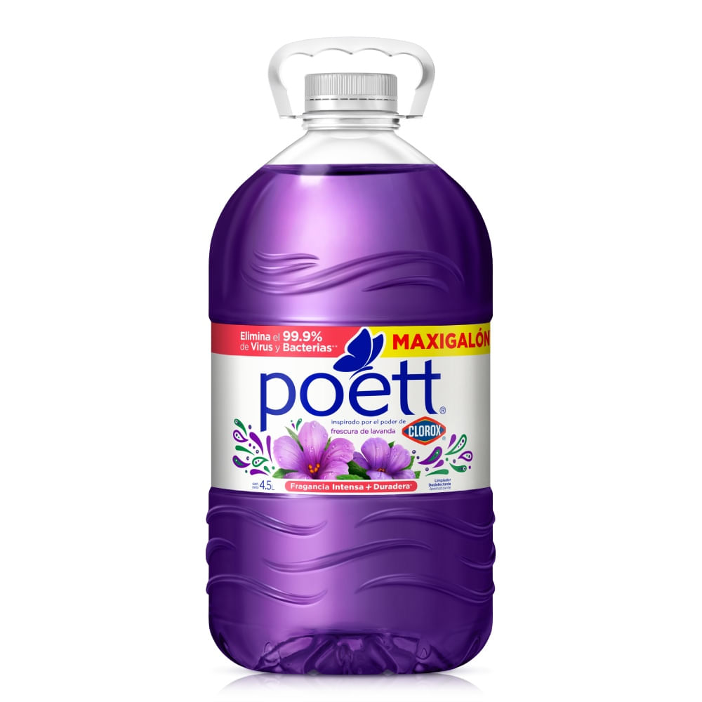Limpiador Poett Frescura de Lavanda 4.5L