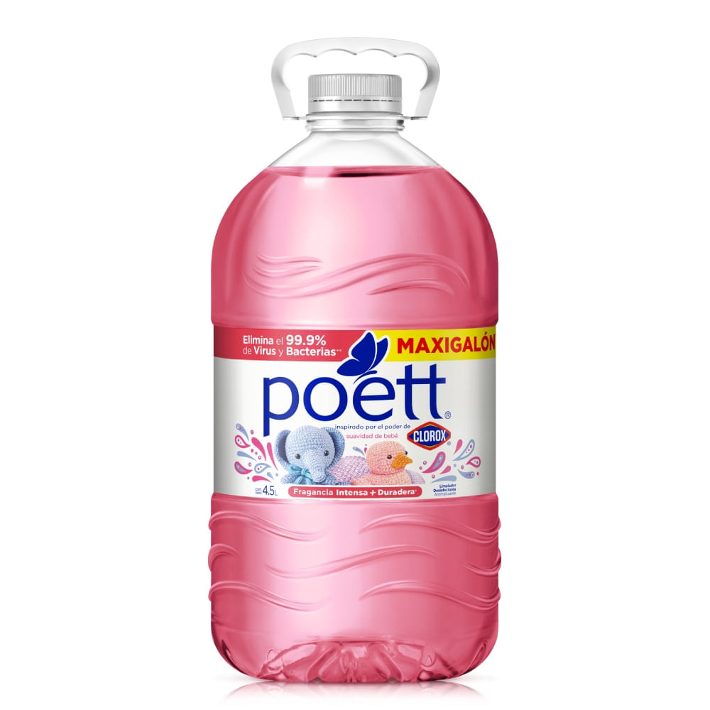 Limpiador Poett Bebé 4.5L
