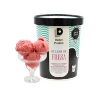 Helado Sabor Fresa Dulce Pasión 650g