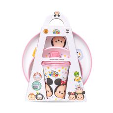 Set-Vajilla-y-Vaso-Tsum-Tsum-Rosado-3-Piezas-1-351683738