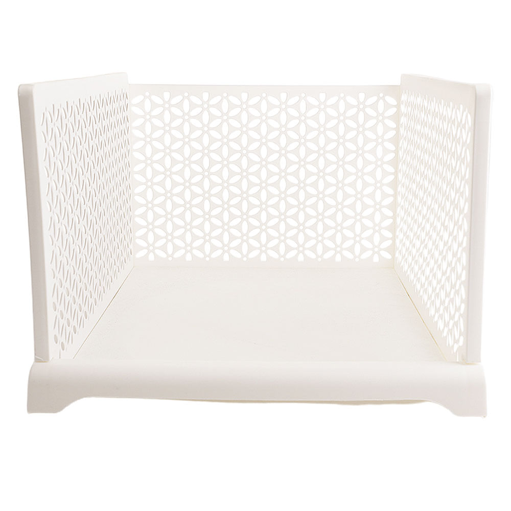 Organizadora Plástico Krea Plegable Apilable Calado Alo