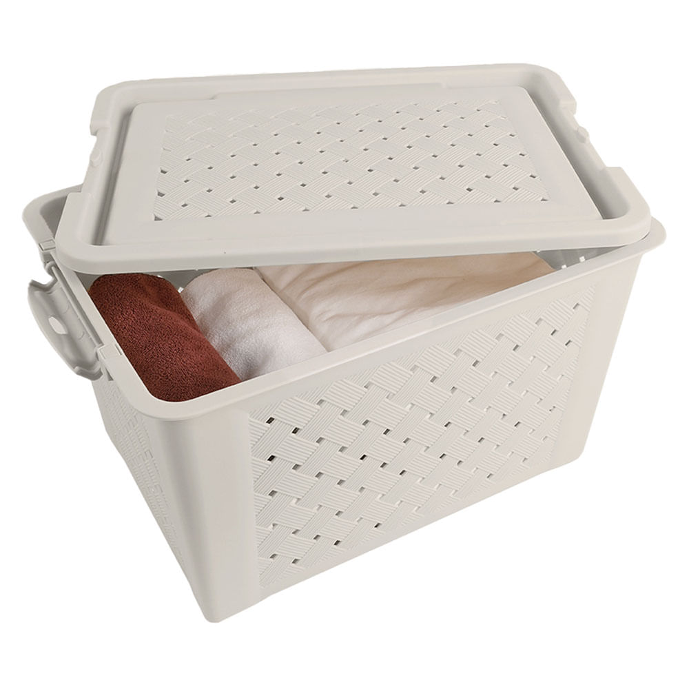 Caja Krea Plas Calada con Cierre 15L Arena