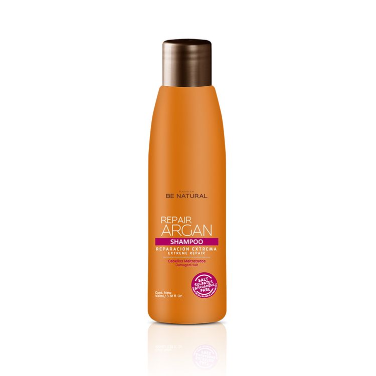 Shampoo-Be-Natural-Repair-Argan-100ml-1-351686015