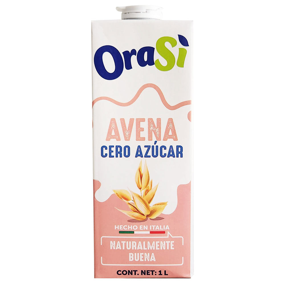 BEBIDA DE AVENA SIN AZUCAR ORASI 1LT