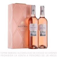 Pack x2 Vino Rosé Blend Marqués de Riscal Botella 750ml