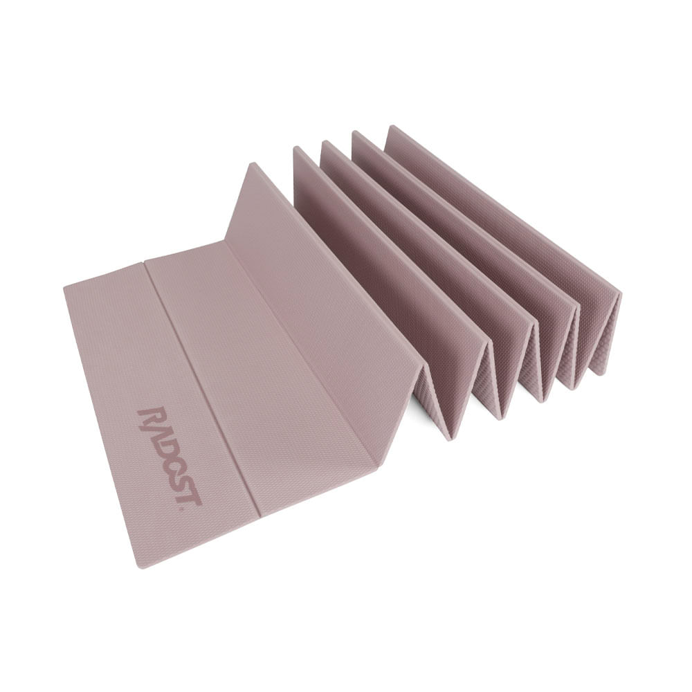 Mat Yoga Radost Blegable Rosado