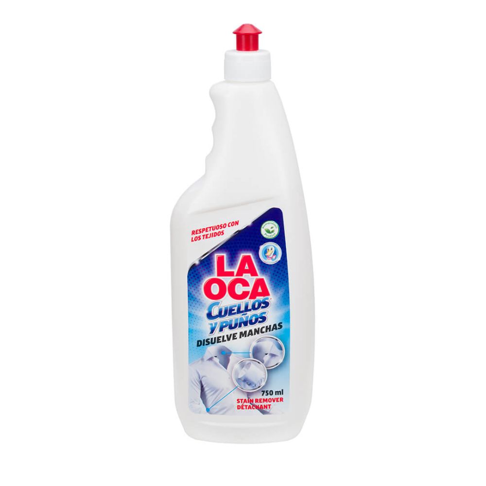 Quitamanchas La Oca Cuellos y Puños Recambio 750ml