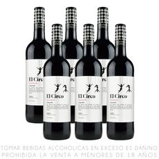 Sixpack-Vino-Tinto-Tempranillo-El-Circo-Volatinero-Botella-750ml-1-351687277