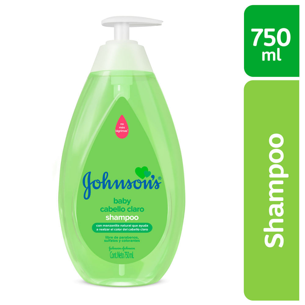 Shampoo para Bebé Johnson's Manzanilla 750ml