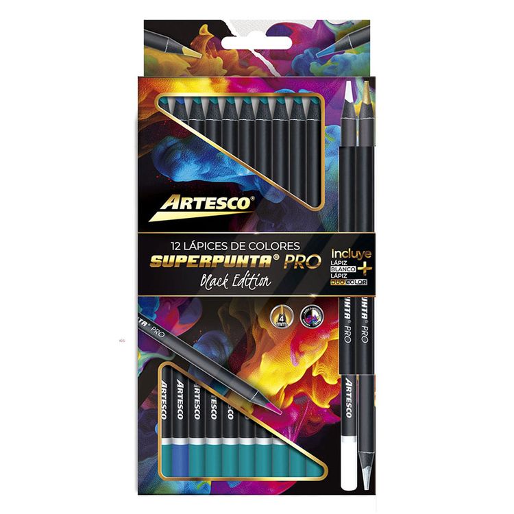 Colores-Artesco-Superpunta-Pro-12un-L-piz-Blanco-L-piz-Duo-Color-1-351686713