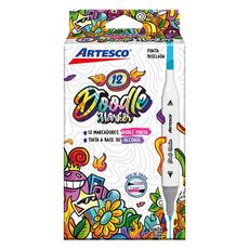 Marcador-Doodle-Artesco-Markers-a-Base-de-Alcohol-12un-1-351686708