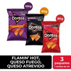 Pack-Doritos-Queso-Atrevido-90g-Queso-Fuego-90g-Flamin-Hot-100g-1-351681326