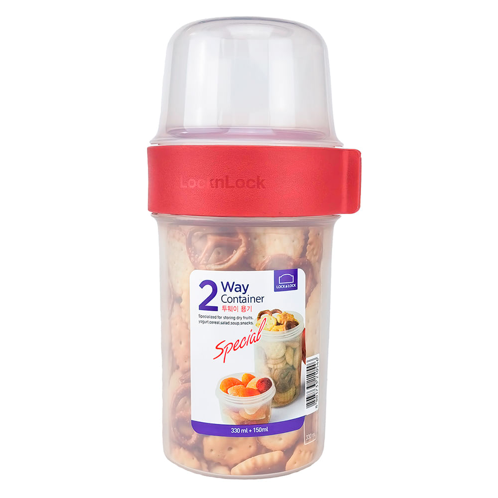 Envase para Yogurt 330+150ml Lock & Lock