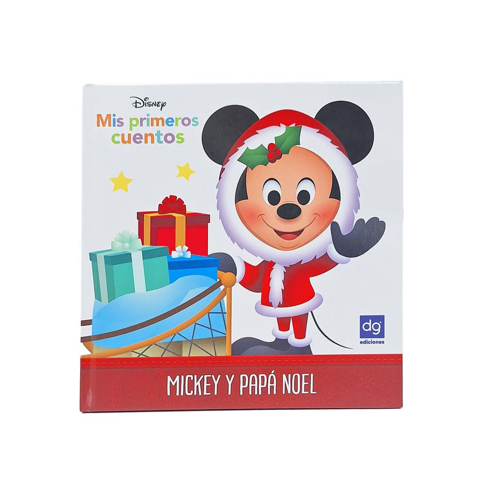 Cuento Dgeditorial Disney Baby Mickey y Papa Noel
