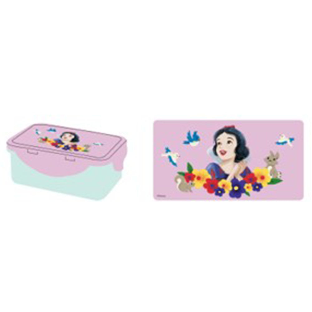 Hermetico Disney 700ml con Dos Divisiones Princesas