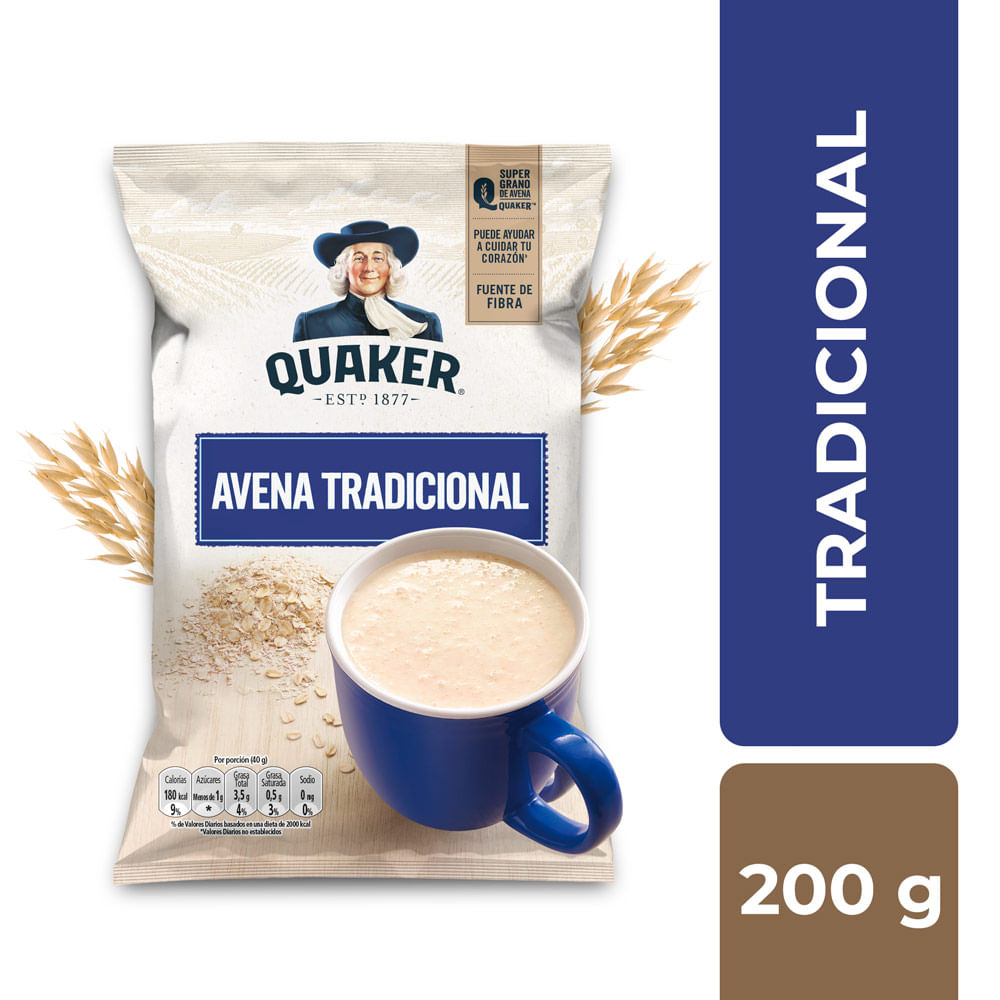Avena Quaker Tradicional 200g