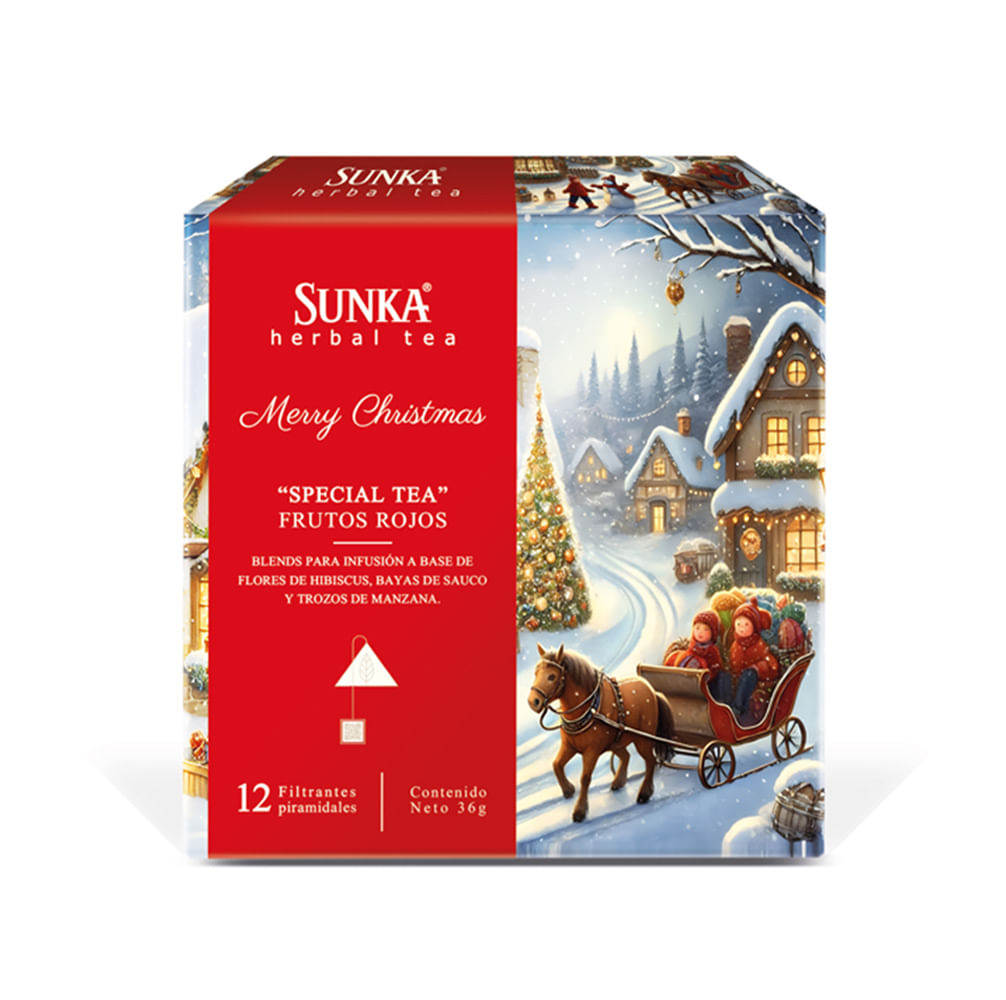 Infusión Sunka Special Frutos Rojos 12un