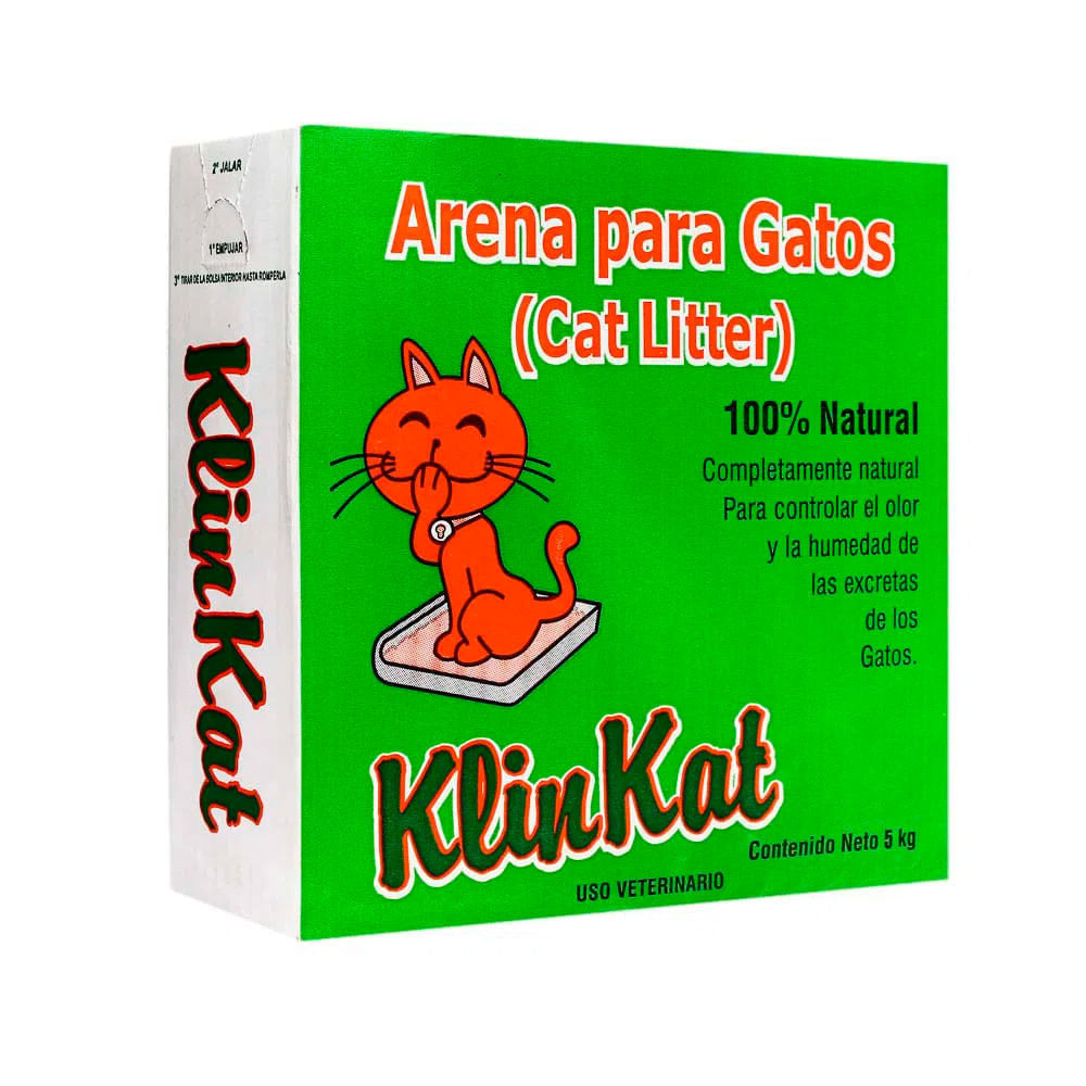 Arena para Gatos Klin Kat Caja 5 Kg