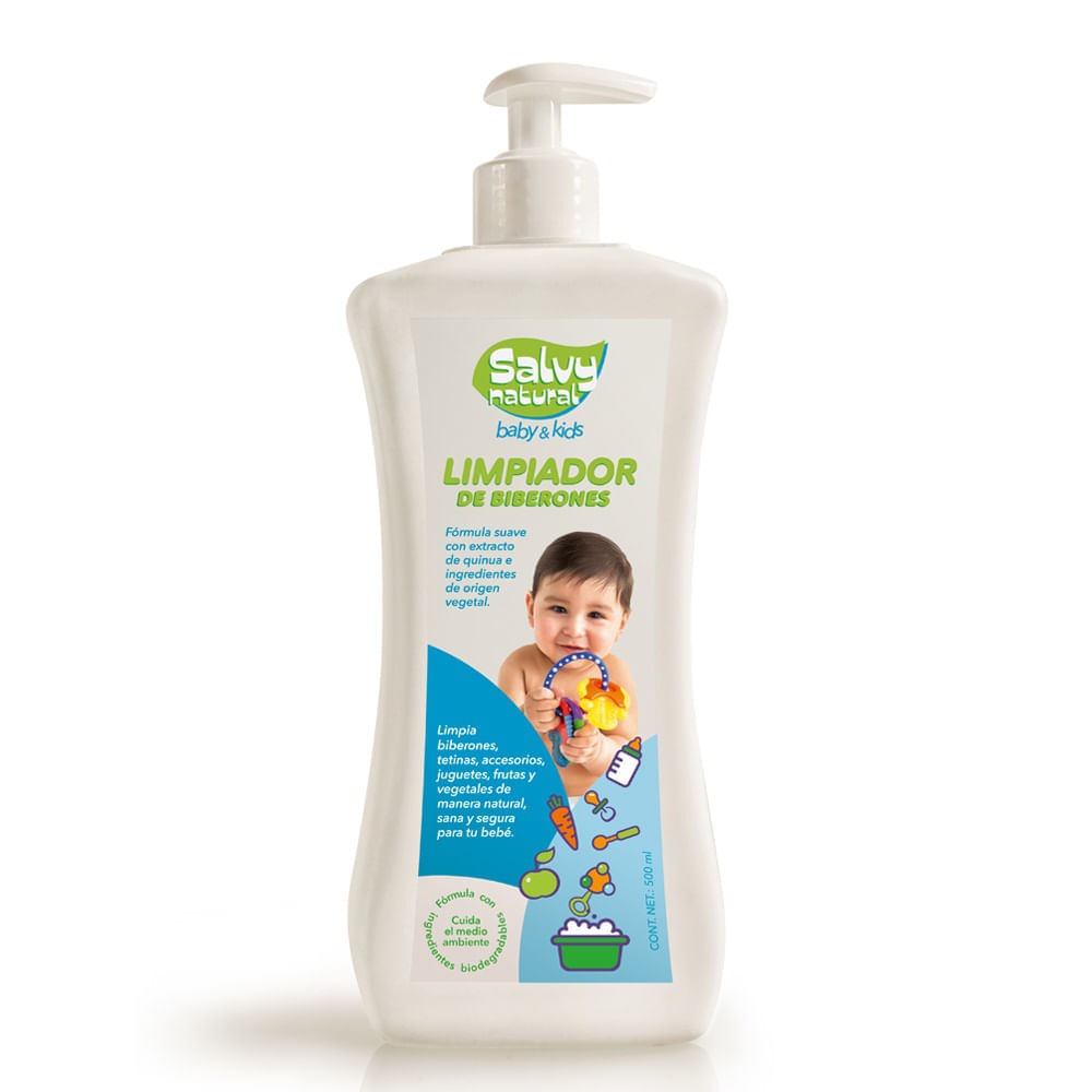 Salvy Natural Limpiador Para Biberones 500 ml