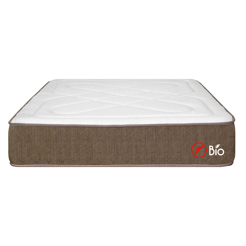 Colchón Queen Forli Bio + 2 Almohadas + Protector