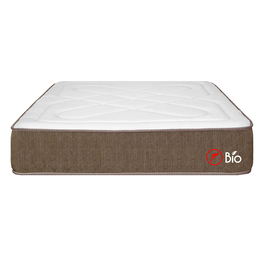 Colchón 1.5 Plaza Forli Bio + Almohada + Protector