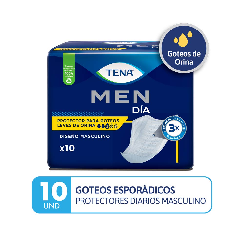 Protector para Hombres Tena Men Día 10un