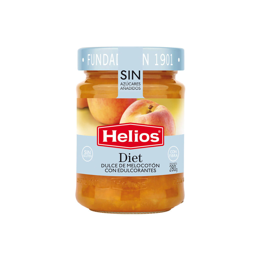 Dulce de Melocotón Helios Diet 280g