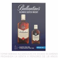 Pack Whisky Ballantine's: Botella 700ml + Botella 200ml