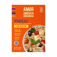 Pasta Orgánica de Quinua y Arroz Fusilli América Orgánica 227g