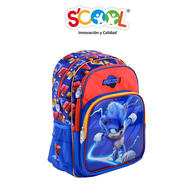 Mochila-Scool-Magic-3-Bolsillo-Eva-3D-Sonic-Movie-1-351687354