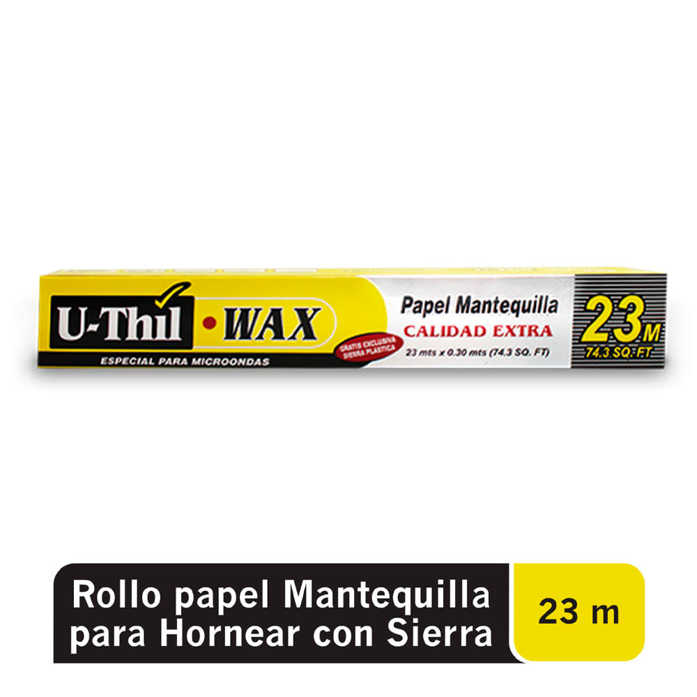 U-Thil Papel Mantequilla Rollo 23 m