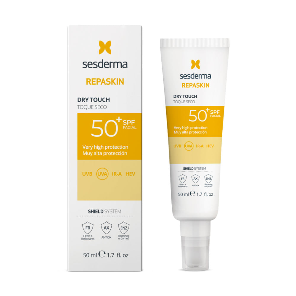 Protector Solar Sesderma Repaskin Toque Seco FPS50+ 50ml