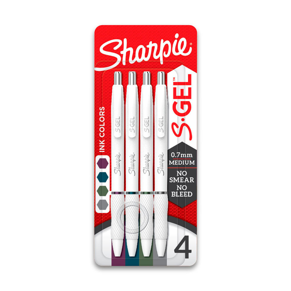 Bolígrafos Sharpie Sgel 4un Surtidos