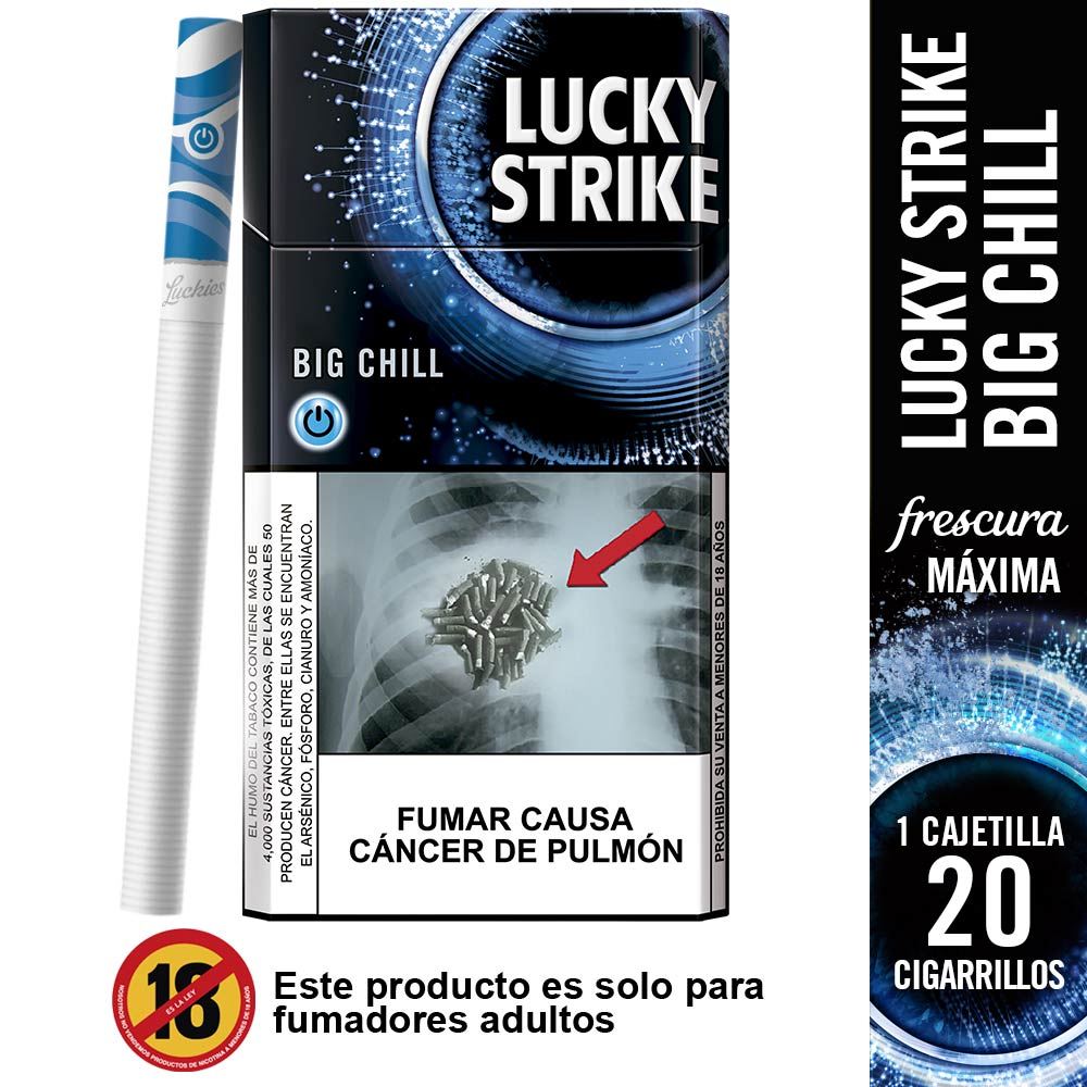 Cigarros Lucky Strike Big Chill 20un