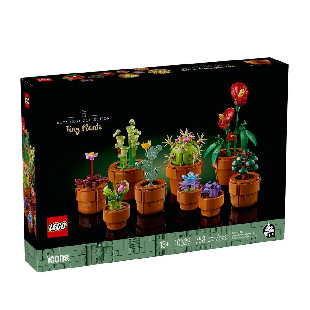 Lego Botanical Collection 10329 Plantas Diminutas 758pzs