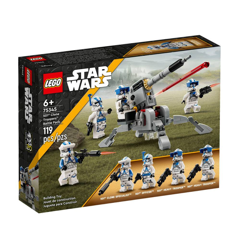 Lego Star Wars 75345 Pack de Combate: 501th Clone Troopers 119pzs