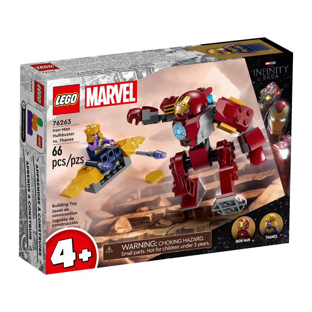 Lego Marvel 76263 Hulkbuster de Iron Man vs Thanos 66pzs