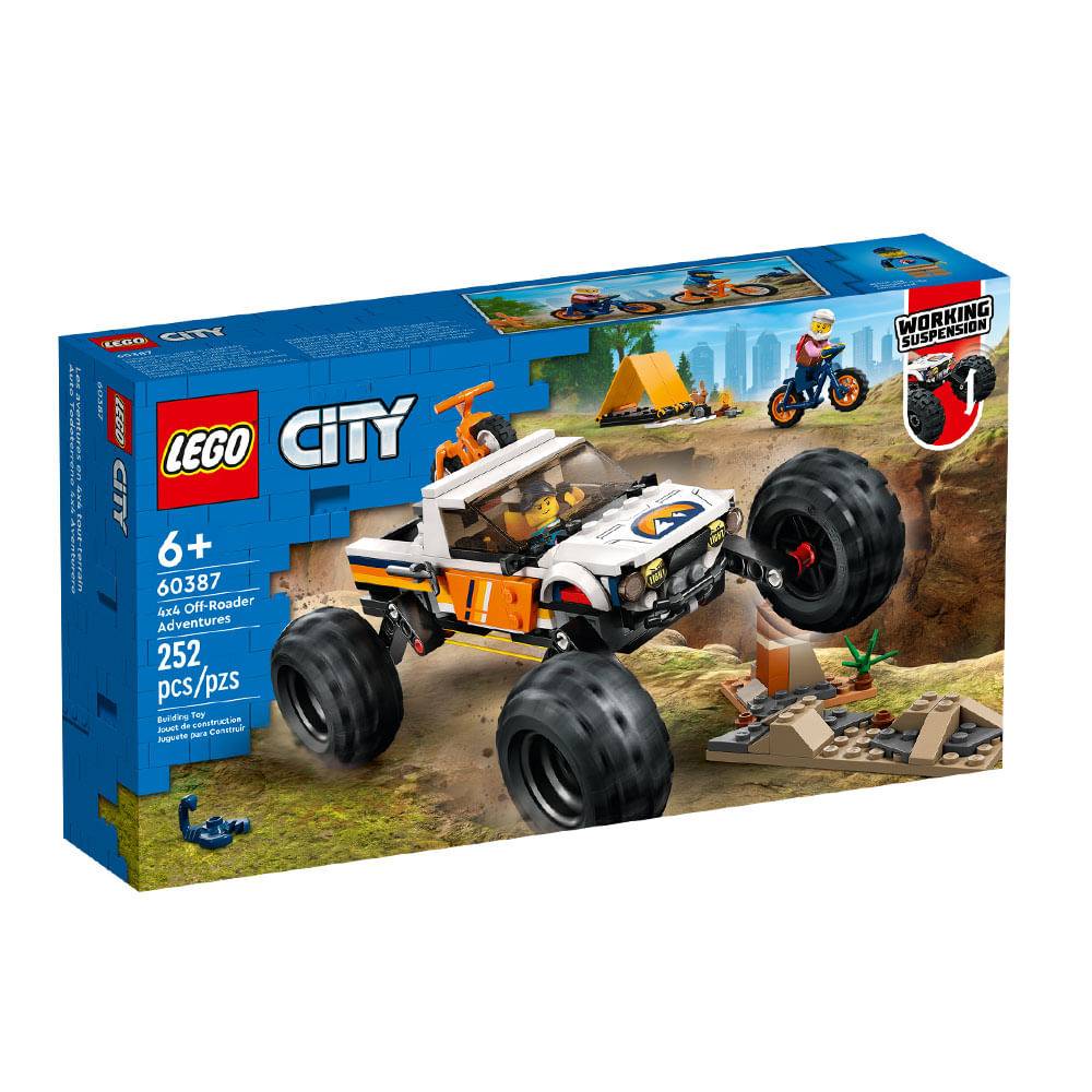 Lego City 60387 Todoterreno 4x4 Aventurero 252pzs