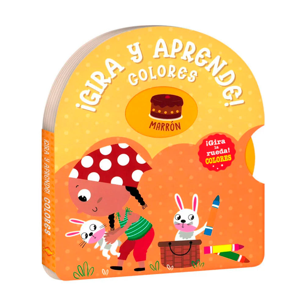 Libro Gira y aprende colores