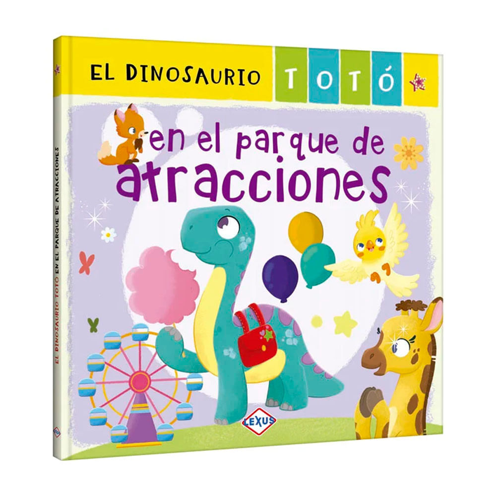 Libro el Dinosaurio Totó en el parque de Atracciones